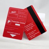 Magnetic stripe card